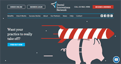 Desktop Screenshot of dentalinnovations.com.au